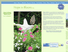 Tablet Screenshot of hopeinbloom.org